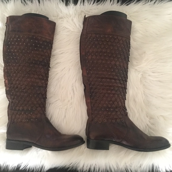 Area Forte Studded Fishscale Boots - Picture 4 of 8